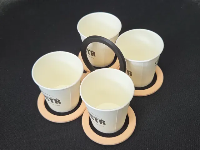 Butterfly 4Cups Carrier foldable — Image 6 of 8