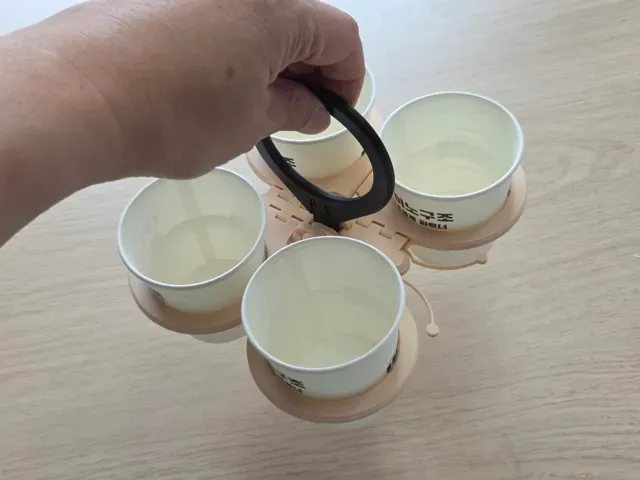Butterfly 4Cups Carrier foldable — Image 8 of 8