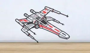 X-Wing - Layered - Wall Art