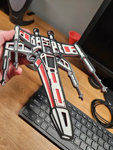 X-Wing - Layered - Wall Art — Image 4 of 4