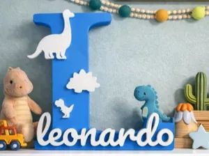 LETREIRO- LEONARDO- DINOSSAUROS