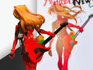 Fender 2020 EVA ASUKA TELECASTER 吉他模型