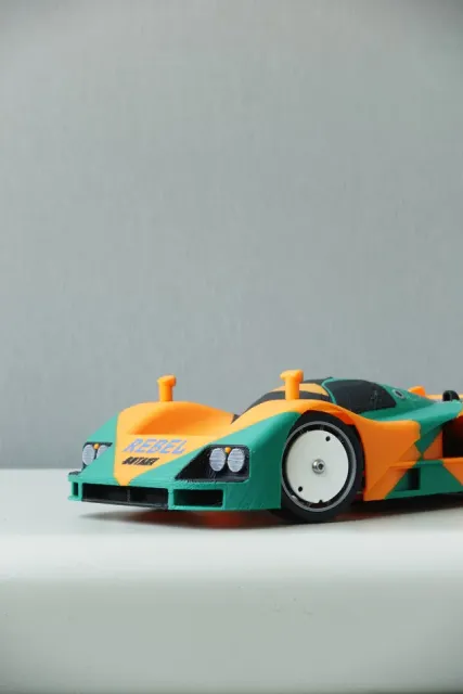 Rebel 787 C1 - 1:24 Quad-Motor Cyberbrick Racer — Image 6 of 15
