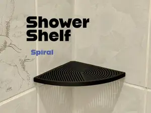 Bathroom Shower Shelf | Spiral