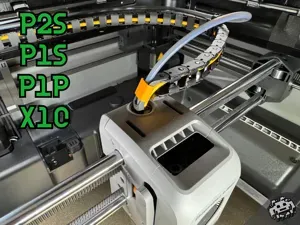 P2S/P1S/X1C PTFE Retention Clip for TPU Printing