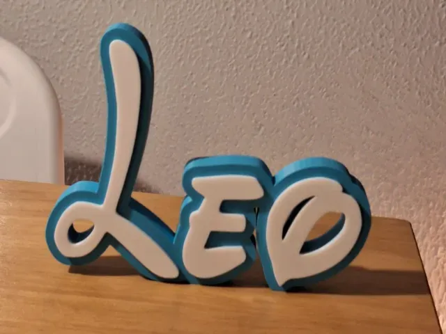 Leo Disney Name Sign Decorated Room child Birthday