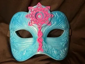 DNA Helix Mask / Wall Art