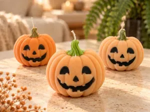 Pumpkin Counter Mold for Silicone Mold