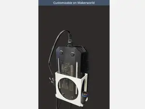Customizable Holder for E-Scooter & Bike Chargers