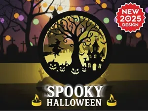 Halloween Tea Light Decoration