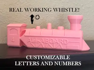 Steam Train Whistle (Real working whistle sound!!)
