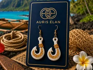 Makau – Hawaiian Ocean Fishhook Earrings