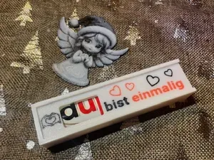 Duplo Chocolate bar Box- Gift Box-Du bist einmalig