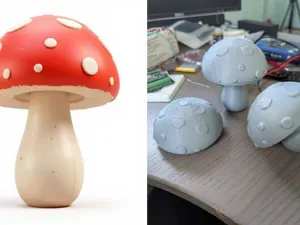 Mushroom Dice Container