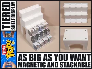 Bitty Pop Tiered Shelf Display Extendable