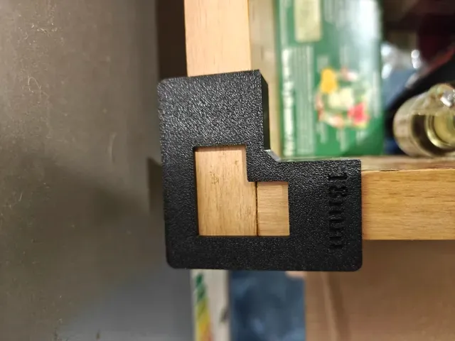 Corner 90° and T angle clamp for 18 mm for cabinet — Image 3 of 7