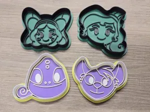 Character Cookie Cutter Stamp Pack 17
