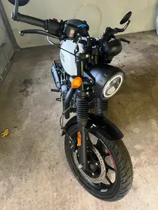 LED headlight adapter for Royal Enfield Hunter 350 mod. 2022/23