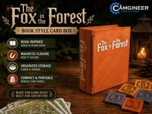 Fox in the Forest Magnetic Book Box