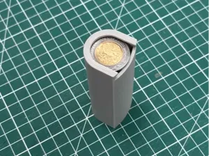 Minimal Coin Holder - 5 MXN - 1 € - 2 € - 25¢