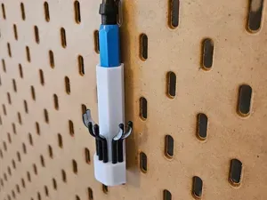 Ikea Skadis Deburring tool holder
