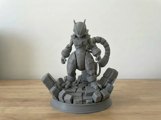 Armored Mewtwo Diorama — Image 3 of 3
