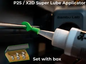 Super Lube Applicator Caps + Box for P2S and X2D