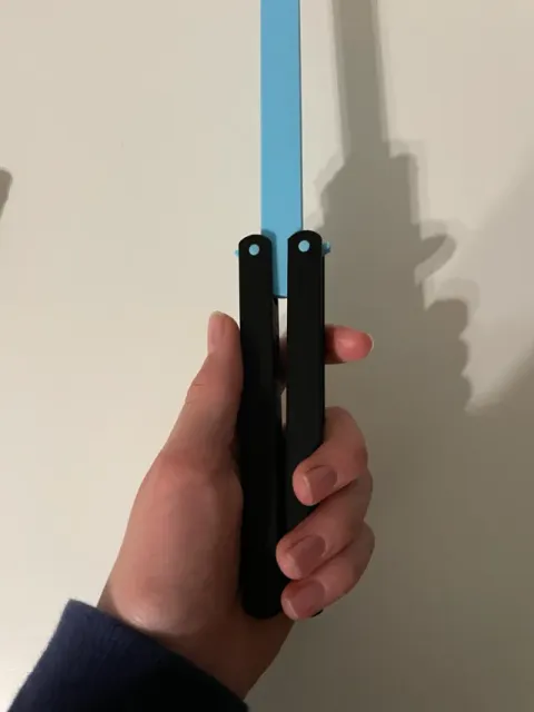 Butterfly knife/Balisong trainer *Fully 3d printed — Фото 4 из 4