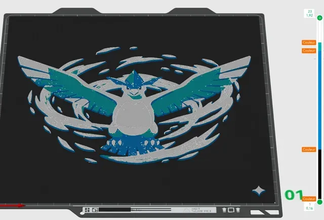 Hueforge artikodin Articuno — Фото 2 из 3