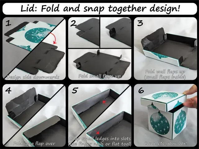 Foldable Gift Box Decorative — Image 4 of 8