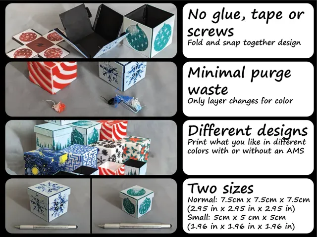 Foldable Gift Box Decorative — Image 2 of 8