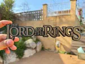 The Lord of the Rings – Multicolor Layers Keychain