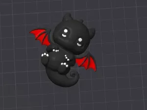Articulated Head Keychain – Experimental Prototype