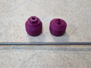Yamaha FZ6 Front Wheel Axle Slider Crash Pad Short