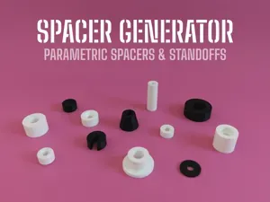 Spacer Generator — Parametric Spacers & Standoffs