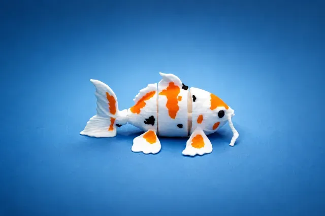 Articulated Koi Fish - Easy Print — Фото 7 из 7