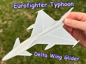 Eurofighter Typhoon Delta Wing Glider