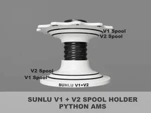 Self Centering Sunlu V1+V2 Python Spool Holder