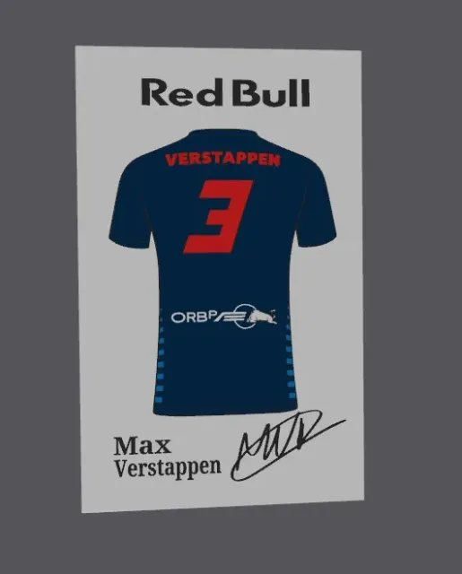 Red Bull Max Verstappen Jersey Display — Фото 6 из 6