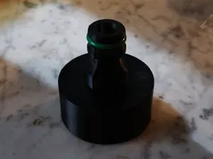 Adaptador para desatascador tubo PVC 40 mm.