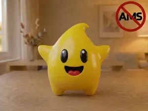Luma Star – Mario Figurine (AMS + No AMS Versions)