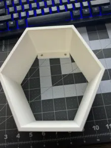 Hexagon Figurine Shelf