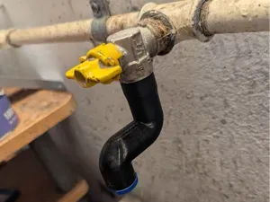 Extension Pipe & Aerator Adaptor for 1/2" Tap
