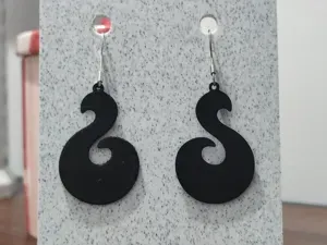 Aretes Ocean Wave Curl