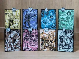 Kanto Gym Leader Pokemon Hueforge & Frame