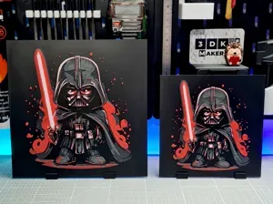 Darth Vader Chibi - Hueforge - 4 Colors