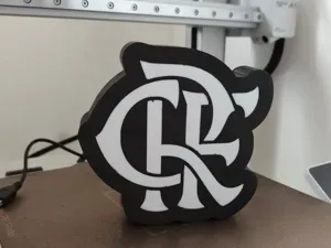 Luminaria CRF Flamengo - Lightbox