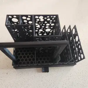 Kitchen sink rack for brushes, cloths and sponges