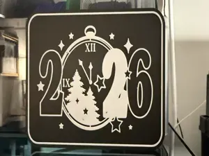 2026 sign HAPPY NEW YEAR!