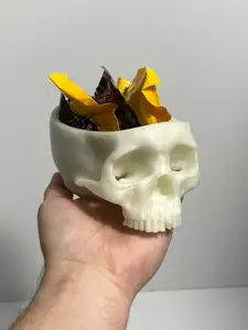 Realistic Skull Candy Bowl